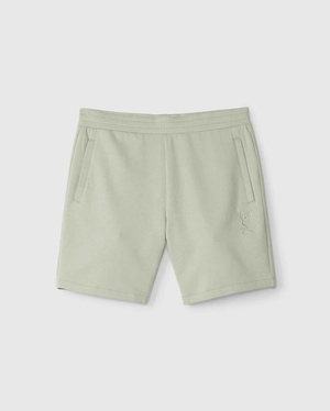 Short Psycho Bunny Lyons Sweatshort Seagrass Homme | WOJ-80430800